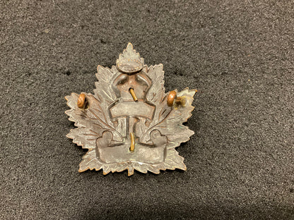 WW1 C.E.F 1st Infantry Battalion ‘Ontario Regt’ cap badge.