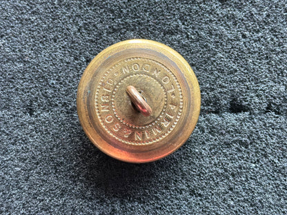 QVC Lancashire Fusiliers officers gilt button 1881-1901 by Firmin.