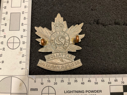 WW1 C.E.F 2nd Battalion (Eastern Ontario) cap badge.