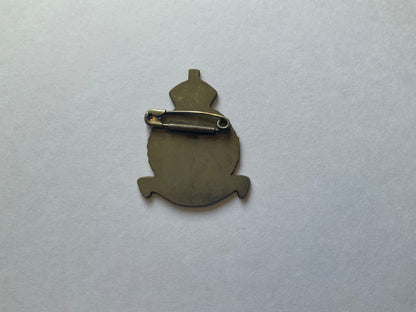 WW2 84 Squadron R.A.F theatre made lapel badge, possibly named