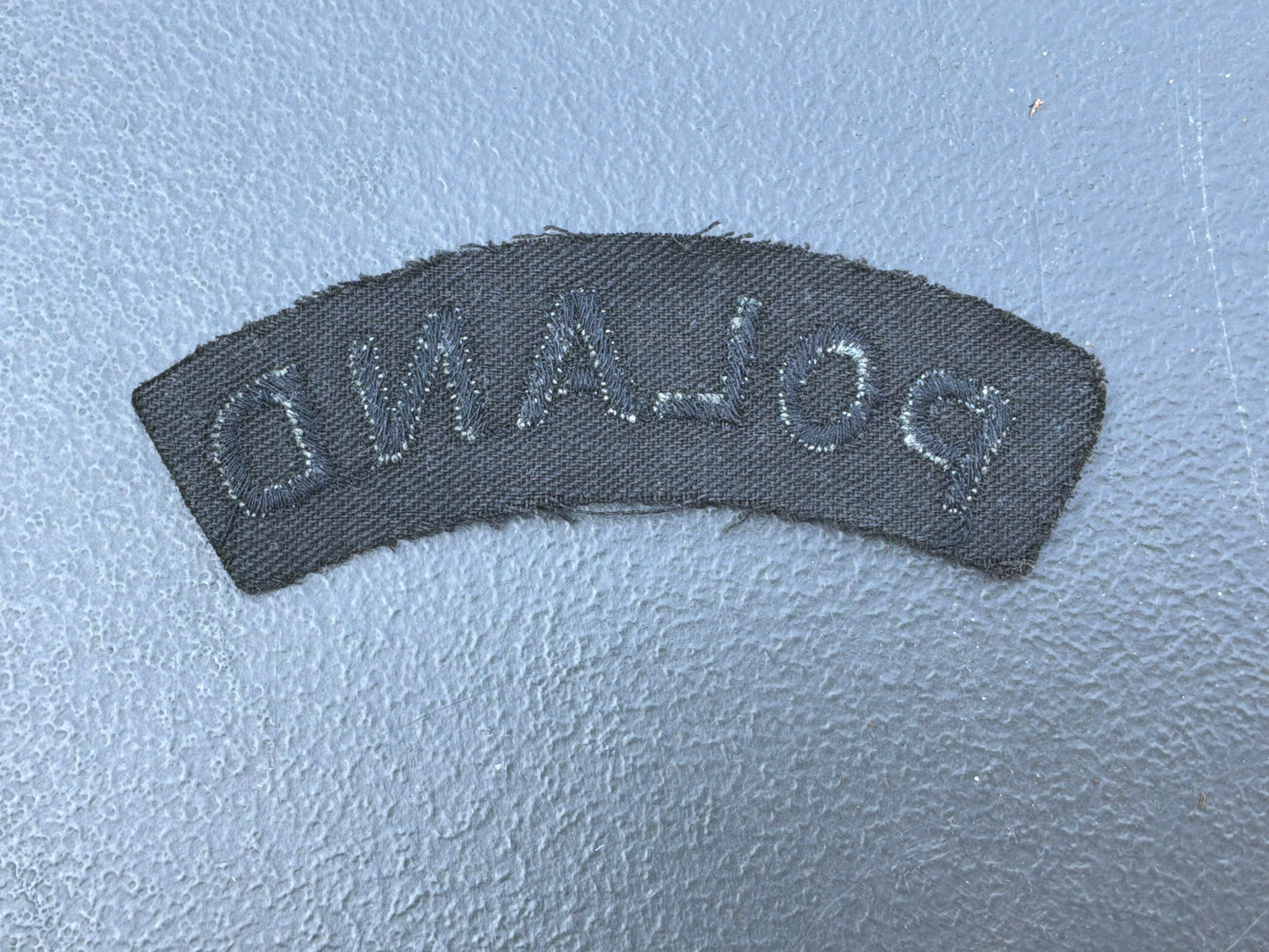 POLAND WW2 RAF Polish nationality shoulder title.