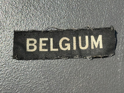 WW2 Printed R.A.F ‘BELGIUM’ nationality title.