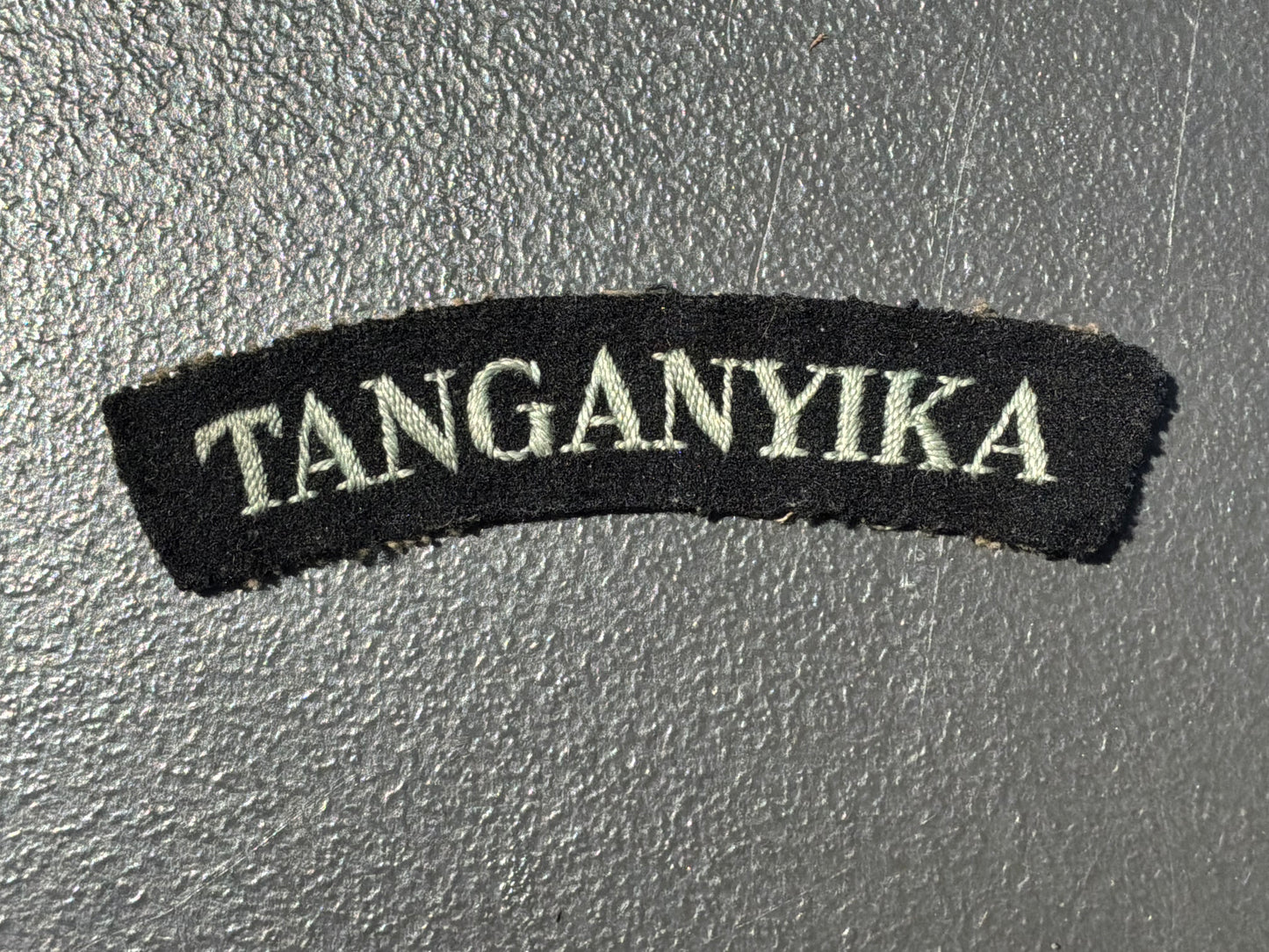 WW2 RAF Volunteers from Tanganyika shoulder title.