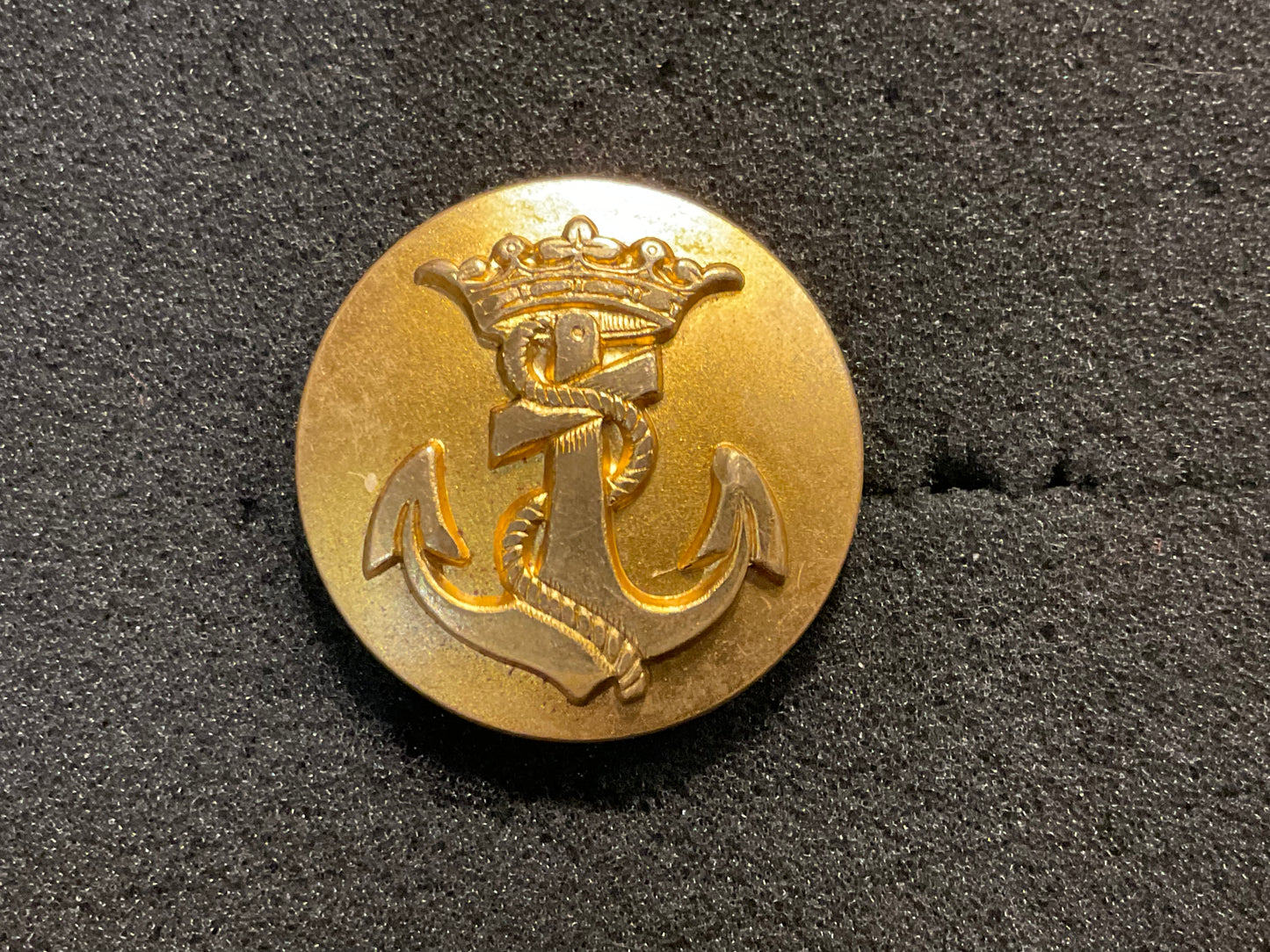 Large 35mm Continental Maritime Navy/Marines button