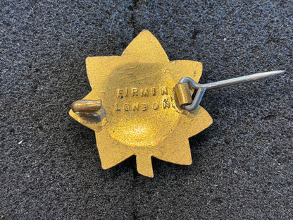 WW2 U.S Army majors badge made by FIRMIN LONDON.