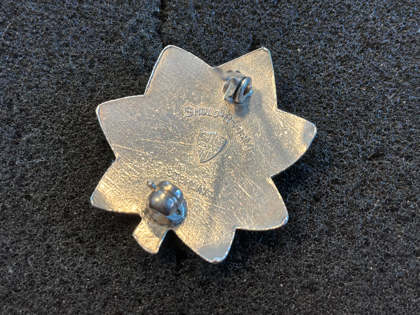 WW2 U.S Army/ Airforce Colonels silver rank leaf.