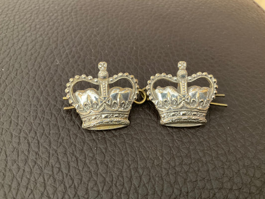 Post 1952 Q/C British & Commonwealth police superintendents rank crowns.