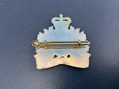 RCMP Transport branch cap badge.