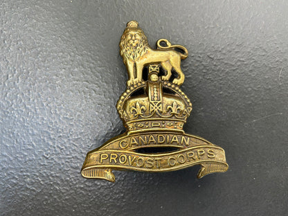 WW2 Canadian provost Corps cap badge by BIRKS.