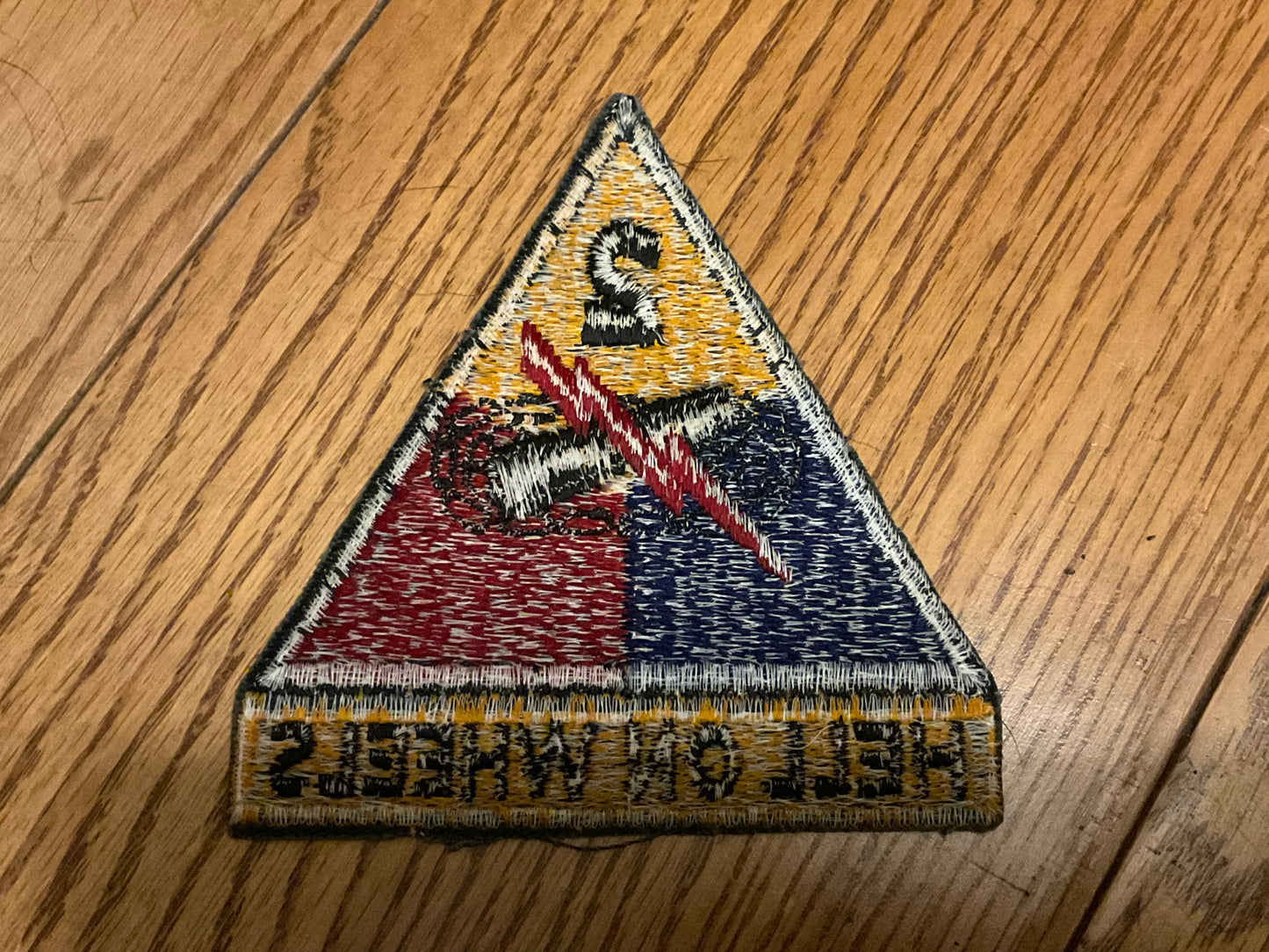 U.S Army 2nd Armoured Division ‘HELL ON WHEELS’ (Elvis era SSI patch)