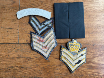 RCMP cloth rank sleeve badges