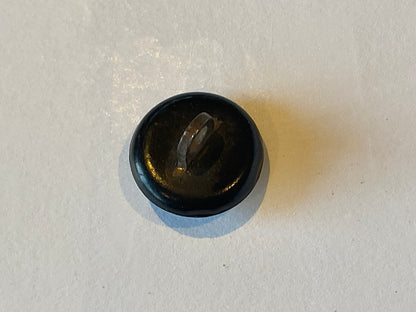 Rare WW2 Polish Forces black Bakelite economy 18mm button