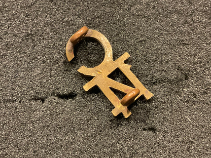 WW1 CEF 14th Infantry Battalion C/14 brass collar badge