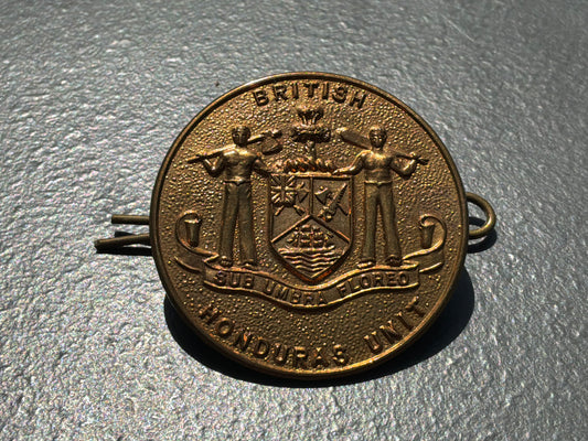 WW2 British Honduras Logging Unit cap badge 1941-45