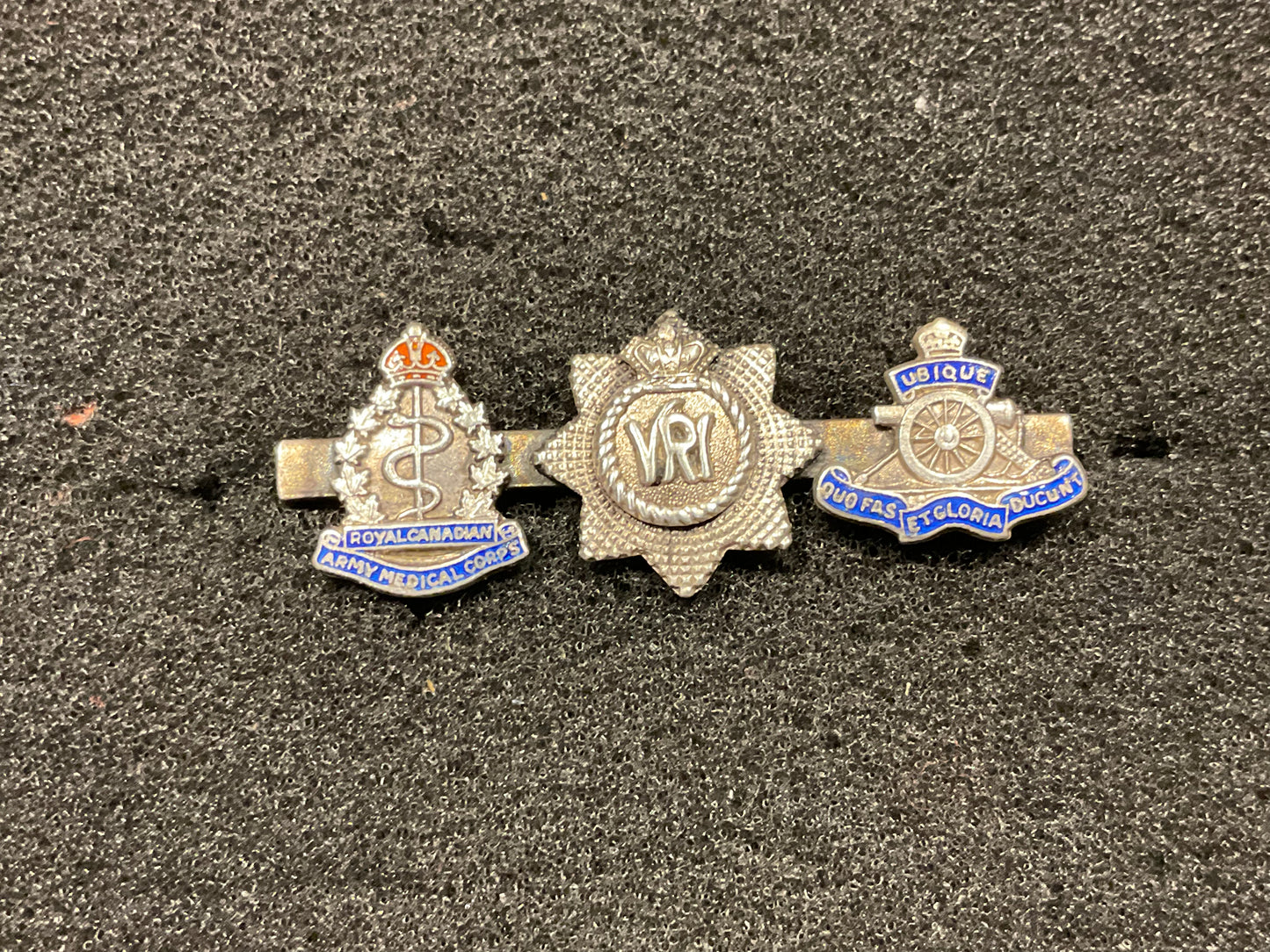 WW2 R.C.A.M.C, Royal Canadian Regt & R.C.A sweetheart.