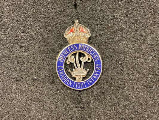 WW1/2 Princess Patricias Canadian Light Infantry silver sweetheart by BIRKS