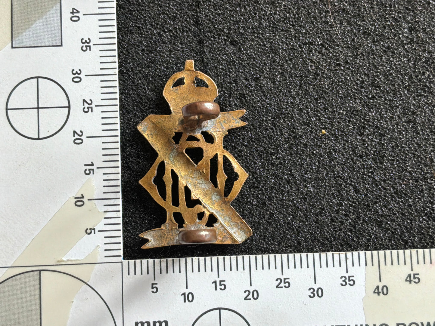 13th/18th Royal Hussars (Queen Mary’s Own) Officer’s Cap Badge