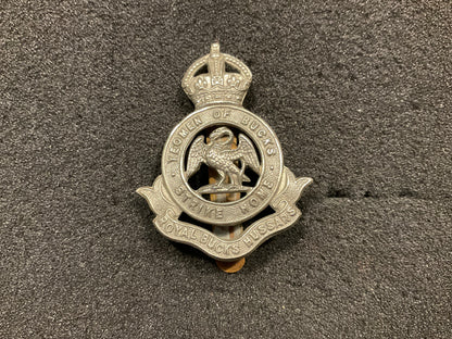 Royal Bucks Hussars w/m cap badge by Gaunt