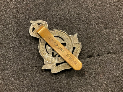 Royal Bucks Hussars w/m cap badge by Gaunt