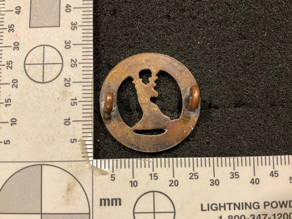 Post 1908 Lovat’s scouts small bronze OSD glengarry badge