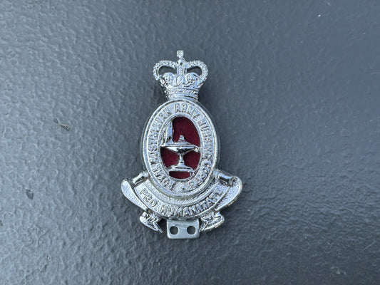 Anodised Aluminium, RAANC (Royal Australian Army Nursing Corps) Officers Cap Badge