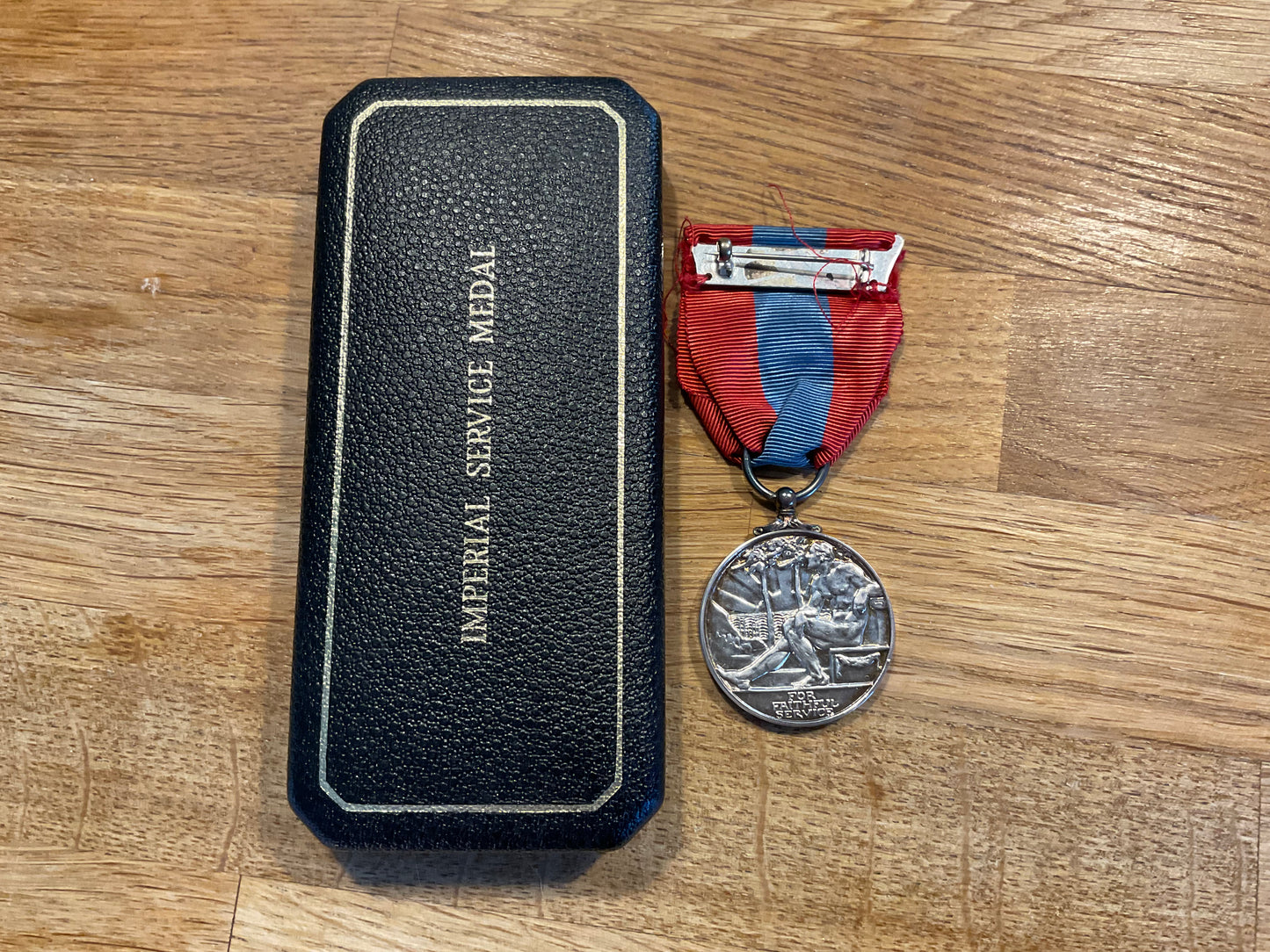 Imperial Service medal issued to Herbert Stanley Gordon SPRY