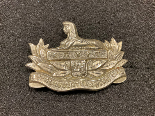 3rd (Bristol) VB Gloucestershire Regiment cap badge circa 1900-08
