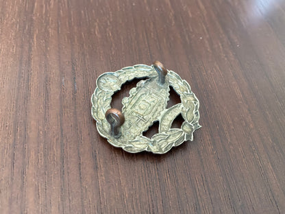 WW2 S.A Tank Corps beret badge worn circa 1941-43.