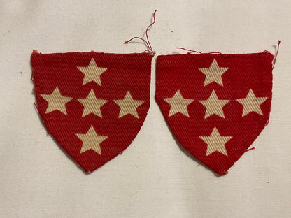 Southern Command infantry units pair of printed formation signs
