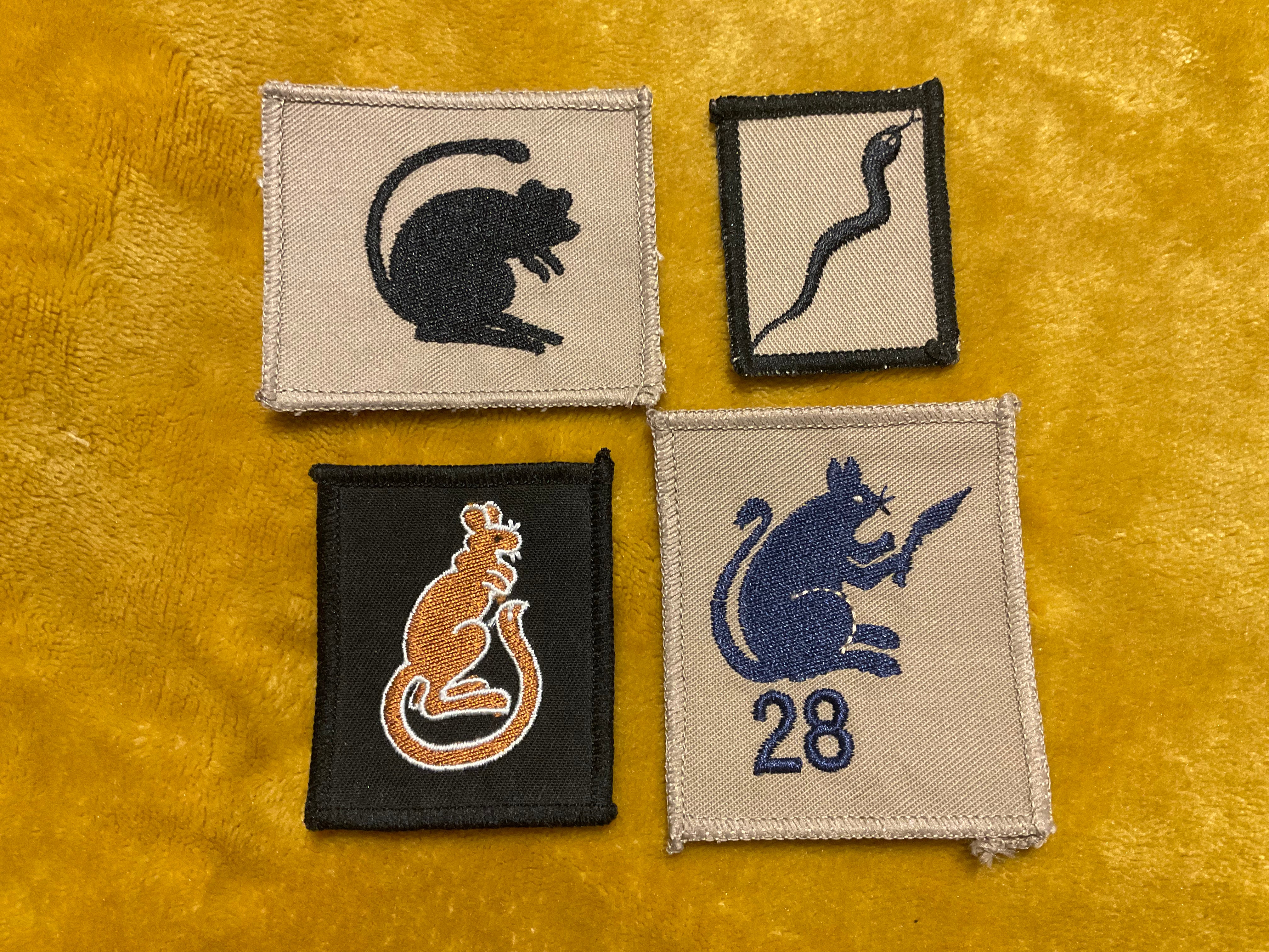 Gulf war British Army formation signs & TRFs – Gradia Militaria