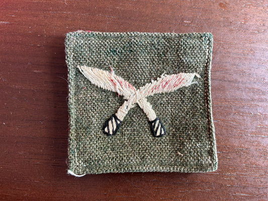 WW2 Indian Army 43rd Lorried Infantry formation sign.