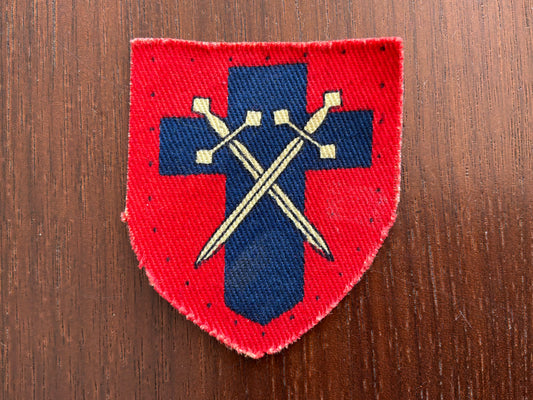WW2 Printed HQ 21st Army Group formation sign.