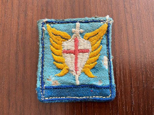 WW2 Silk Allied Land Forces South East Asia (ALFSEA) formation sign.