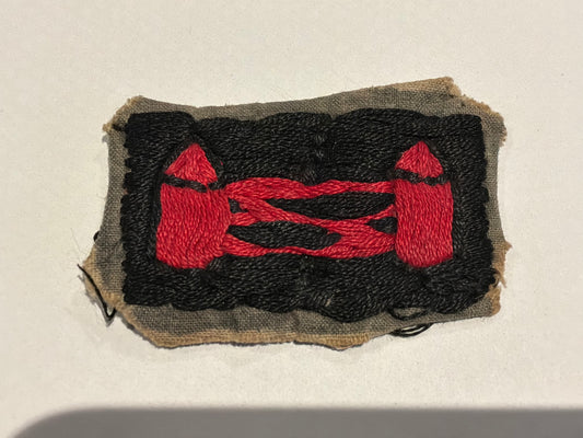 Northern Ireland District , hand woven silk tread formation sign