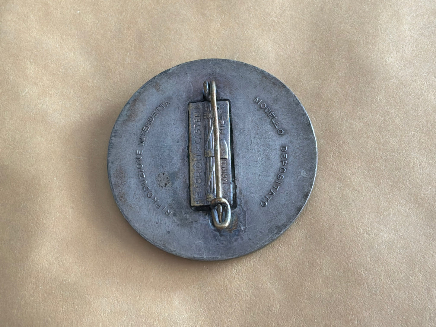 WW2 Italian VII CAMPO DUX · OPERA BALILLA” breast badge.