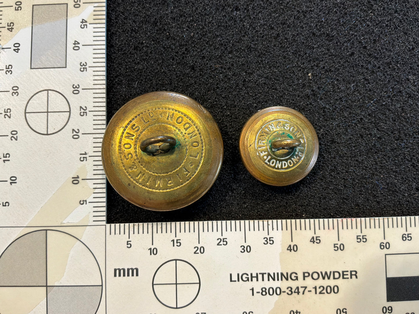 WW1 Artists Rifles buttons