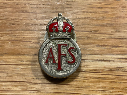 WW2 A.T.S button hole lapel badge.