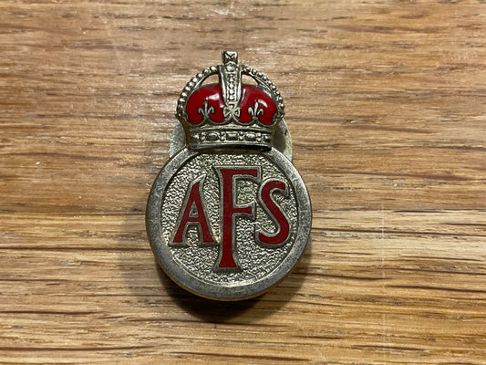 WW2 A.T.S button hole lapel badge.