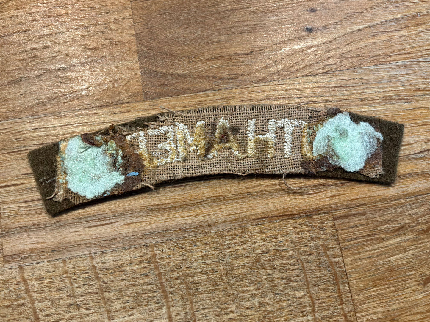 WW2 SOUTH AMERICA cloth nationality shoulder title.