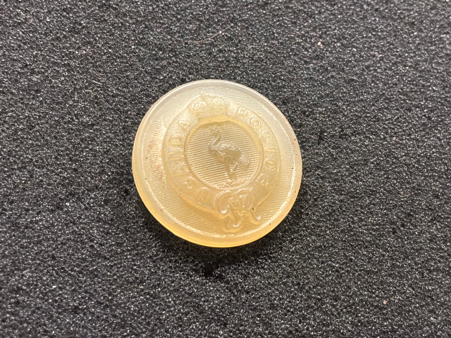K/C Uganda Police horn button by Grove.