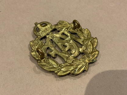 R.C.A.F 1st Pattern brass cap badge made by RODEN.