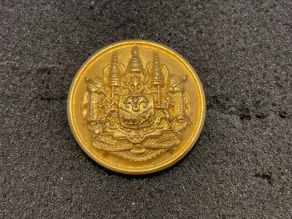 Burmese Military Forces officers button