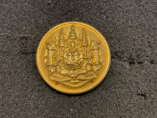 Burmese Military Forces officers button