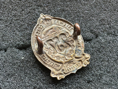 WW1 C.E.F 257th (Railway Construction) Battalion collar badge