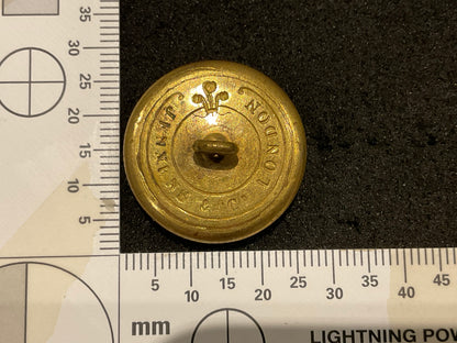QVC 102nd Royal Madras Fusiliers button by JENNINGS.