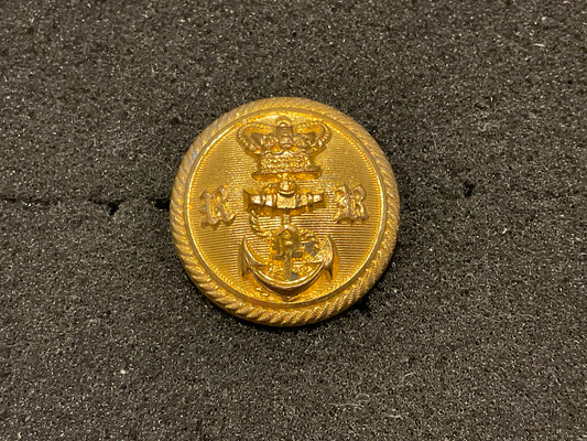 Q.V.C Royal Naval Reserve officers 25mm gilt button.