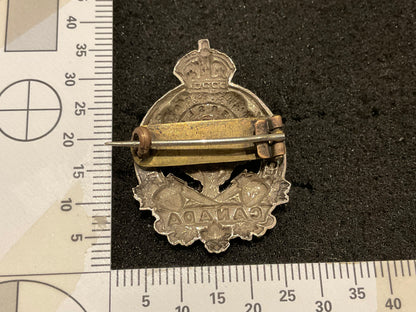 WW1 CEF 242nd Battalion “Canadian Forestry battalion” sweetheart.
