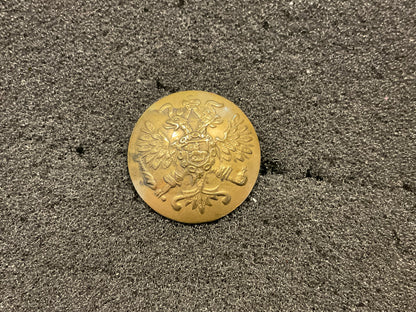 WW1 Imperial Russian military button, large 22mm size.