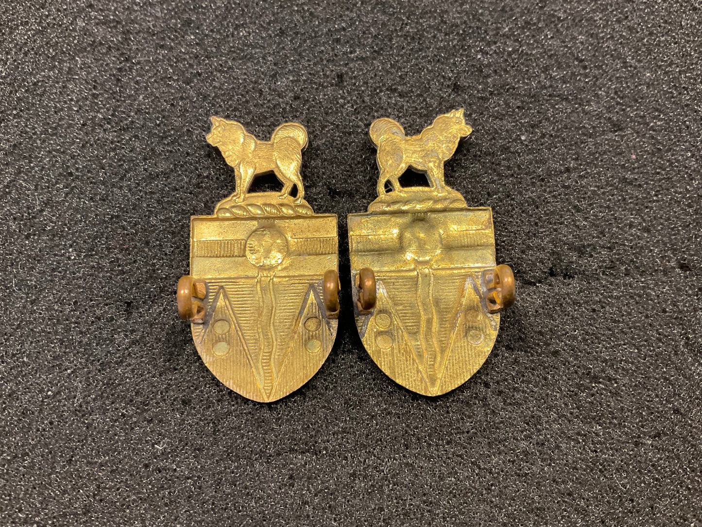 The Yukon Regiment collar badge, only worn 1962-68.