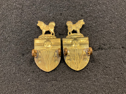 The Yukon Regiment collar badge, only worn 1962-68.